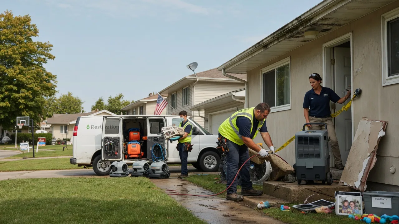 Water Damage Restoration in Franklin Furnace, OH near me